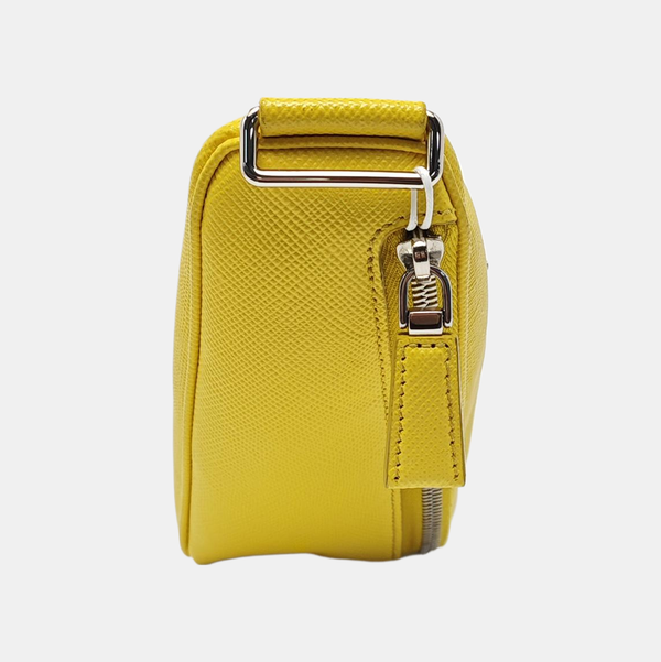 Calfskin Shoulder Bag Yellow