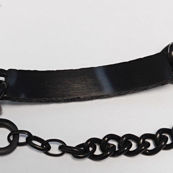 Stainless Steel Black Bracelet