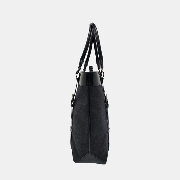 Fabric Tote Bag Black