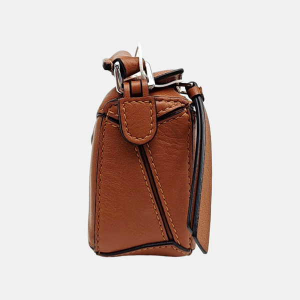 Puzzle Nano Calfskin Brown