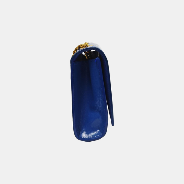 Authenticated pre-owned KATE Mini Calfskin Blue - Shoulder Bag at Looply