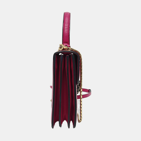 SERPENTI FOREVER Small Calfskin Red
