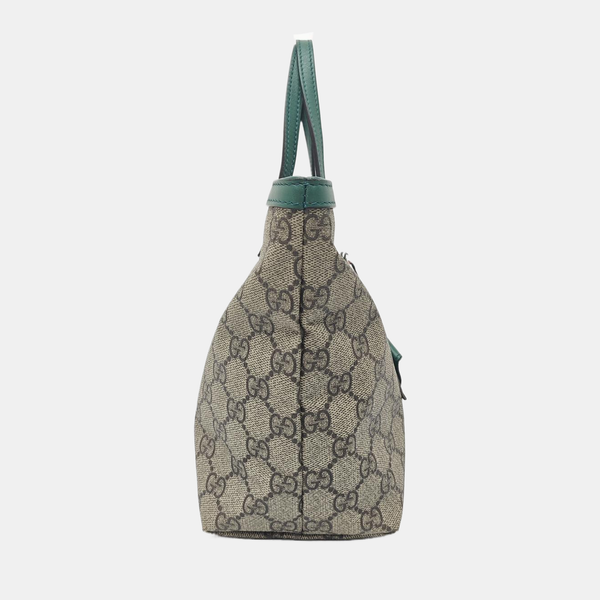 Children’s GG Bucket Monogram Coated Canvas Beige