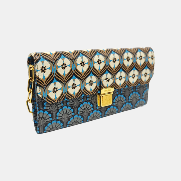 Calfskin Shoulder Bag Multicolor