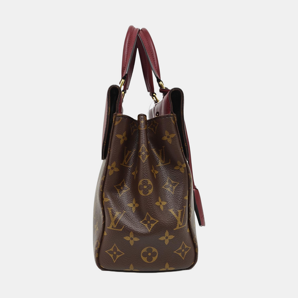 VÉNUS Monogram Coated Canvas Brown