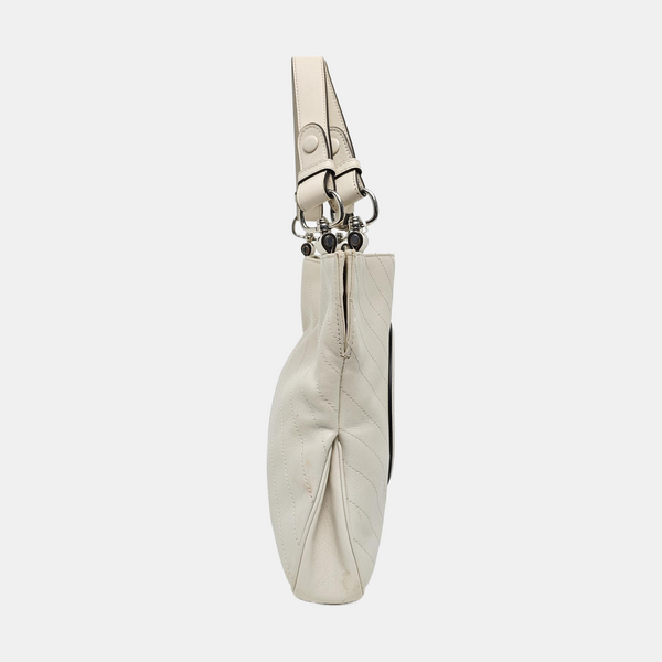 Quilted Calfskin White