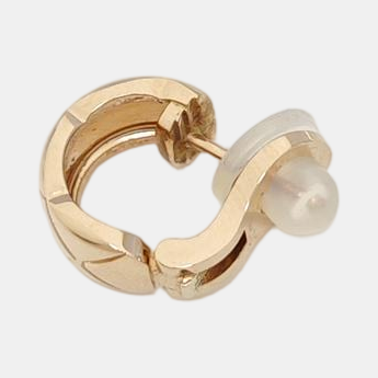 COCOCRUSH 18k Gold Rose Gold Clip On Earrings