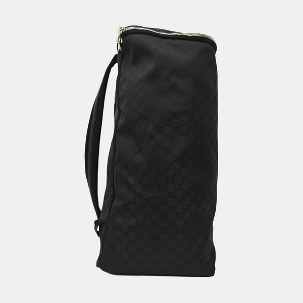 Monogram Canvas Backpack Black