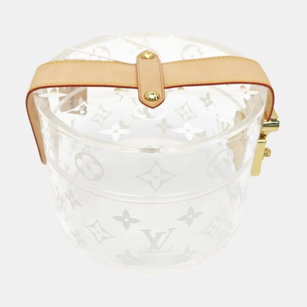 BOX SCOTT Monogram Plastic Clear