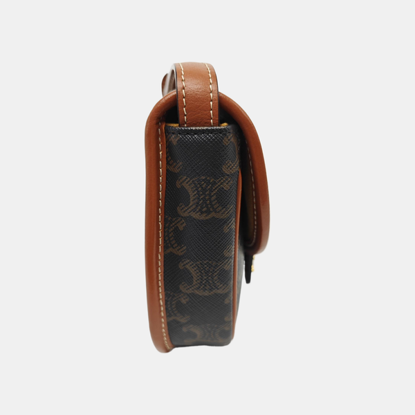BESACE Coated Canvas Brown