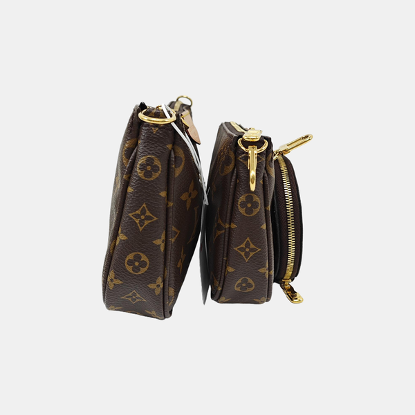 MULTI Monogram Coated Canvas Brown