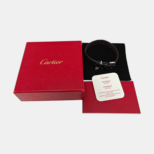 Leather Black Bangle