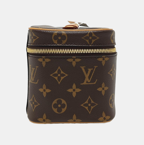 NICE Mini Monogram Coated Canvas Brown