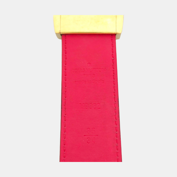 Coated Canvas Belt White