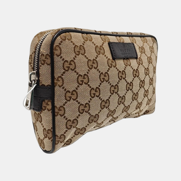 GG Supreme Monogram Canvas Brown