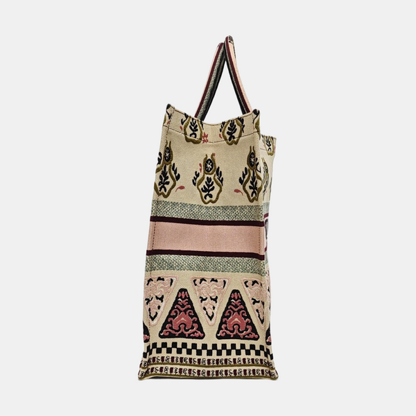 Authenticated pre-owned Book Tote Large Canvas Multicolor - Tote Bag at Looply