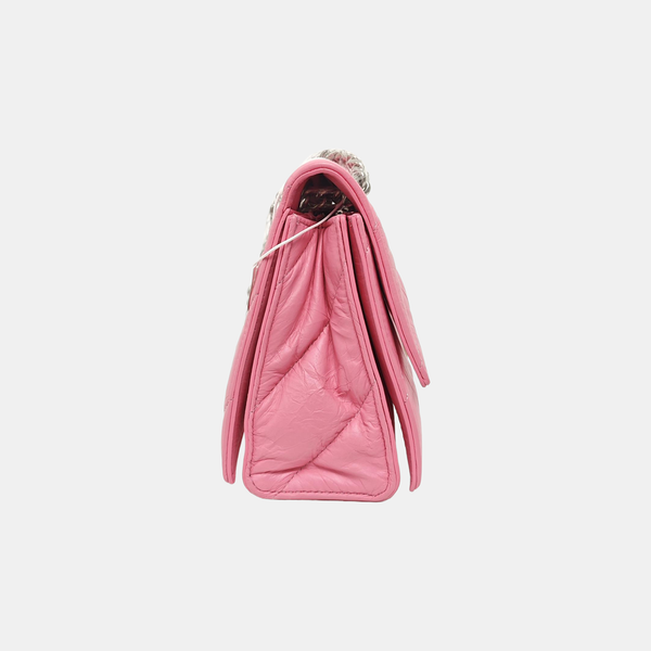 Hourglass Small Quilted Lambskin Pink