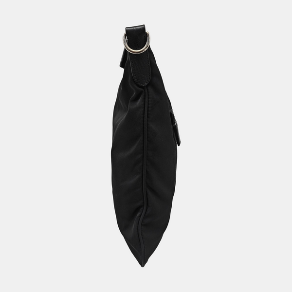 Nylon Shoulder Bag Black