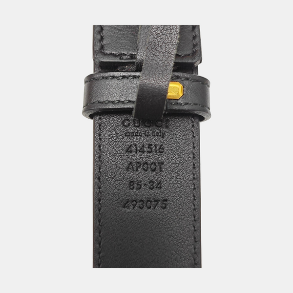 Leather Belt Black