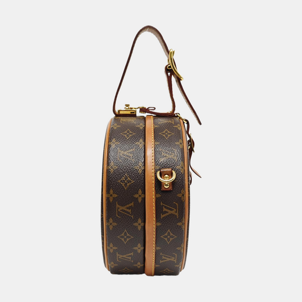 BOITE CHAPEAU PM Monogram Coated Canvas Brown
