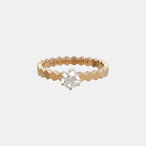 Bee My Love 18k Rose Gold Ring EU 49