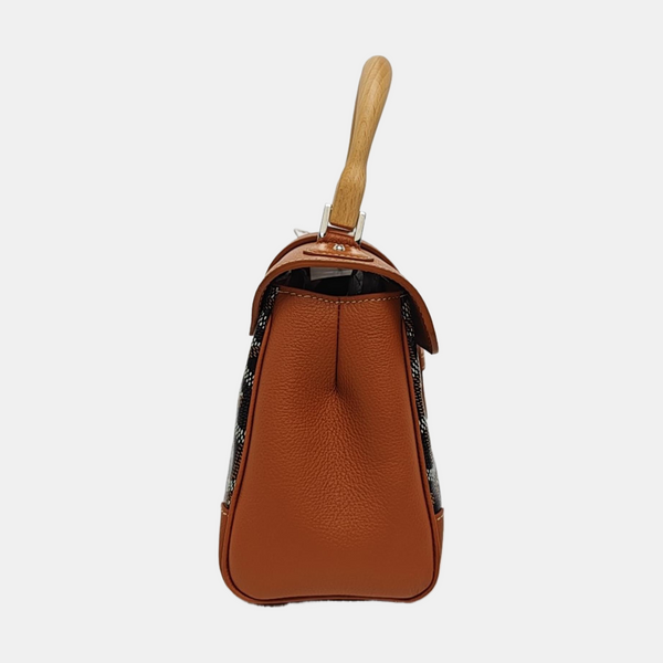 Saïgon Mini Coated Canvas Brown