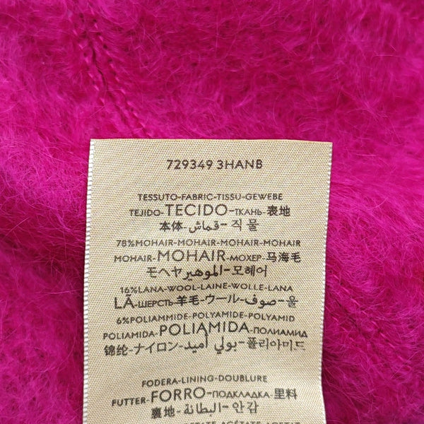 Mohair Hat Red