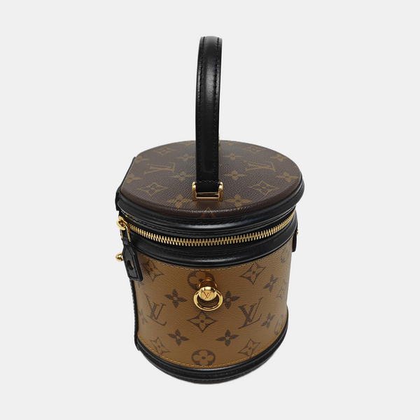 CANNES PM Monogram Coated Canvas Brown