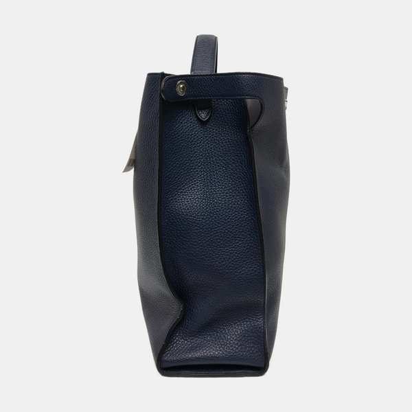 Authenticated pre-owned Peekaboo Calfskin Blue - Tote Bag at Looply