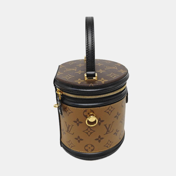 CANNES PM Monogram Coated Canvas Brown