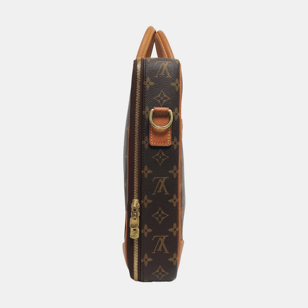 PORTE-DOCUMENTS Monogram Coated Canvas Brown