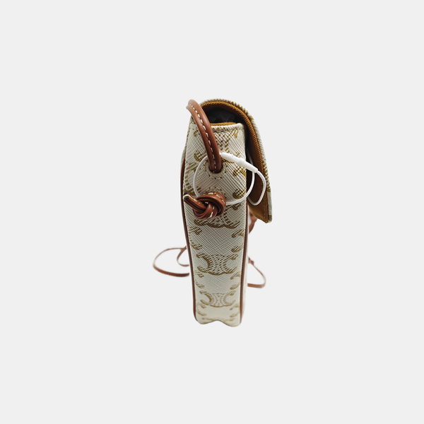 TRIANGLE Coated Canvas Brown