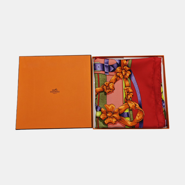 Mulberry Silk Silk Scarf Multicolor