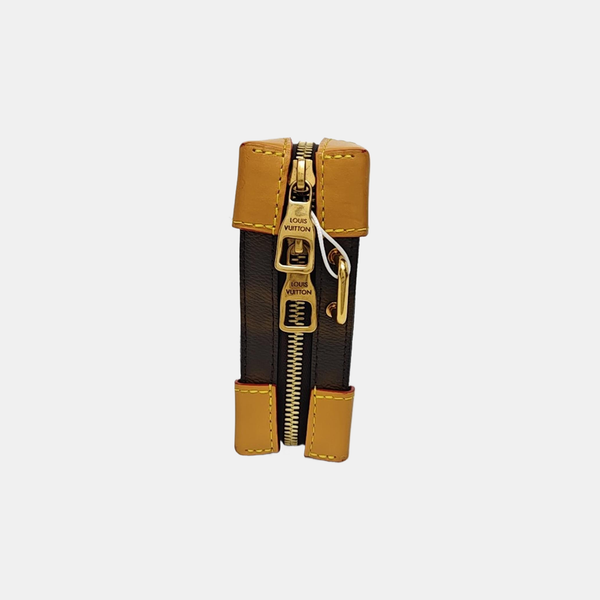 SOFT TRUNK Coated Canvas Brown