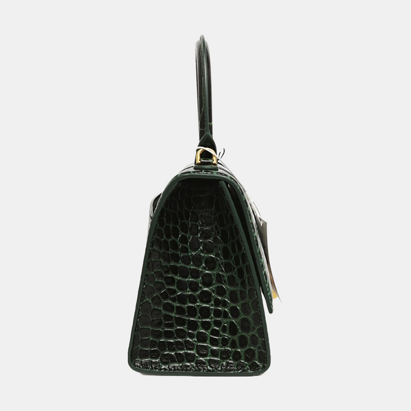 Hourglass S Calfskin Green