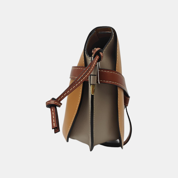 Gate Small Calfskin Brown