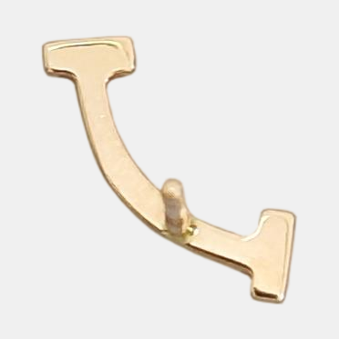 Tiffany T 18k Rose Gold Stud Earrings