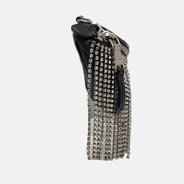 Fringed Lambskin Black