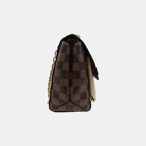 VAVIN PM Damier Ebene Coated Canvas Brown