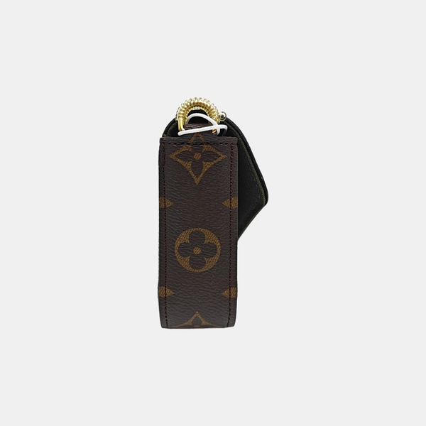 FÉLICIE Monogram Coated Canvas Brown