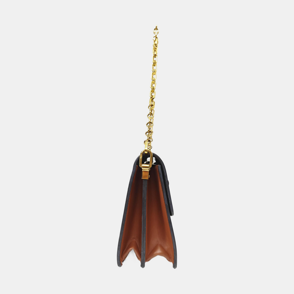DAUPHINE MM Monogram Coated Canvas Brown