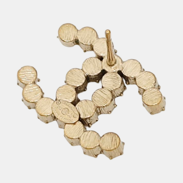 Metal Gold Stud Earrings