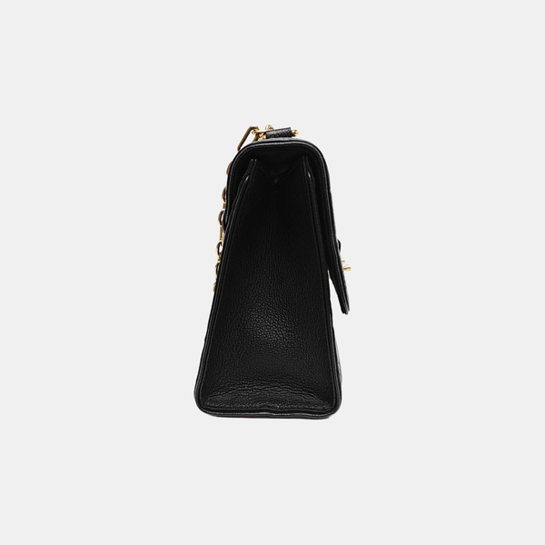 SAINT SULPICE Calfskin Black