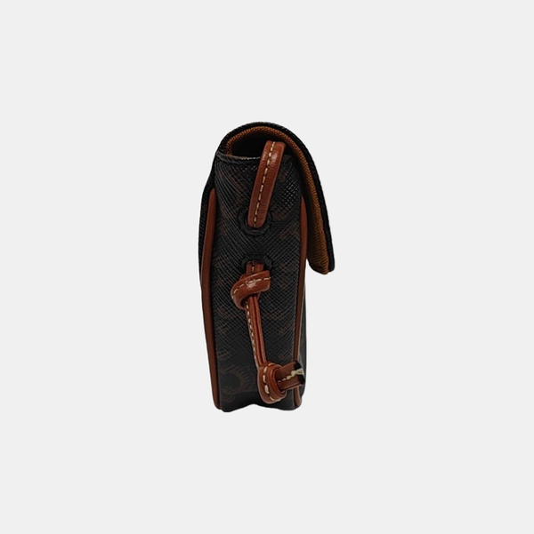 TRIANGLE Coated Canvas Brown