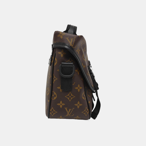CHRISTOPHER Monogram Coated Canvas Brown