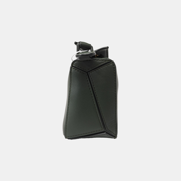 Puzzle Mini Calfskin Green