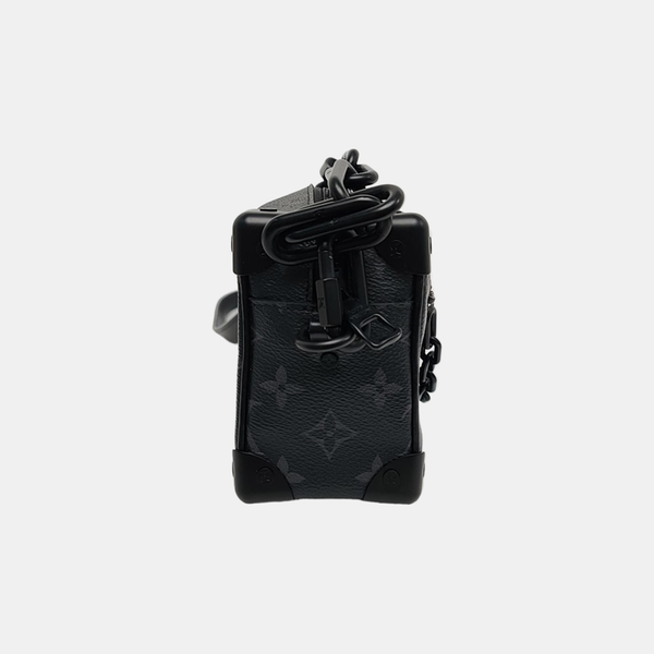 SOFT TRUNK Mini Monogram Coated Canvas Black