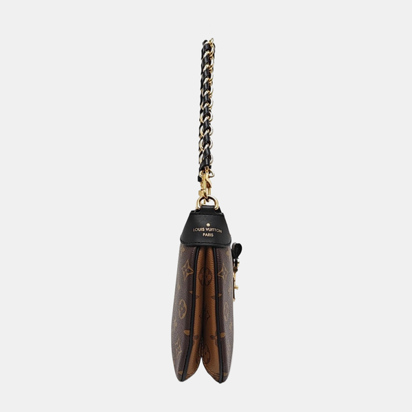 TWINNY Monogram Coated Canvas Brown