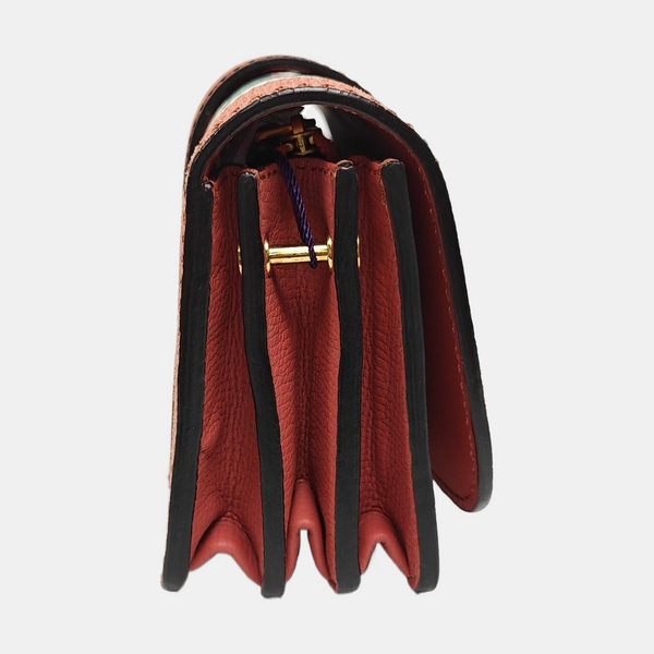 Buckle Small Calfskin Pink