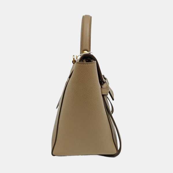 BELT Micro Calfskin Beige
